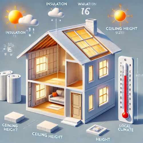 Factors Affecting Air Conditioner Size Calculation ​